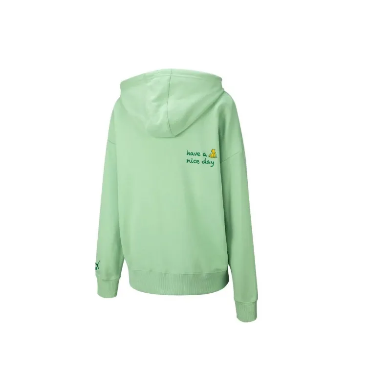 PUMA Sweatshirts Women's Mint Green-1