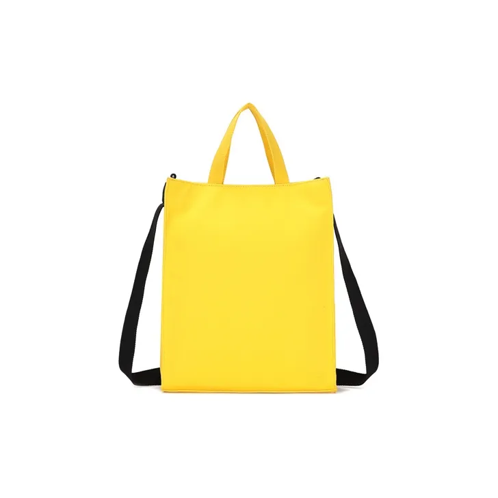 NATIONAL GEOGRAPHIC Canvas Tote Bag, Shopping Bag, Shoulder Bag Large Size Women's Yellow/Black/Beige-2