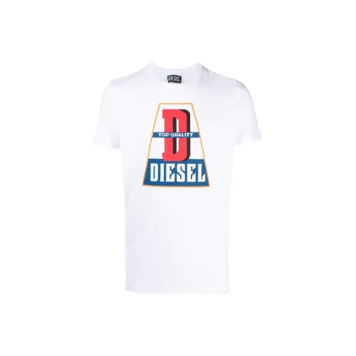 DIESEL T-Shirts Men White