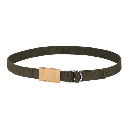 LONGCHAMP Belt Women's Green Width: 3cm
