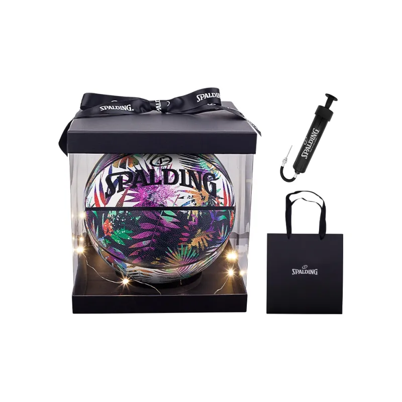 SPALDING Nature Series PU Basketball Multicolor Size 7 Training Unisex-4