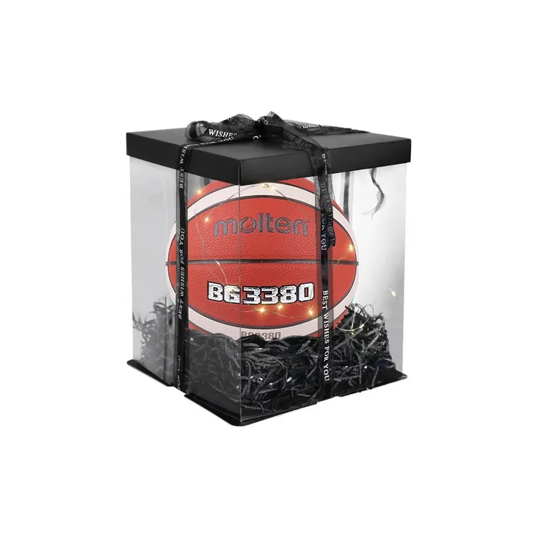 Molten PU Basketball Red White Size 7 Ball Training Match Unisex-5