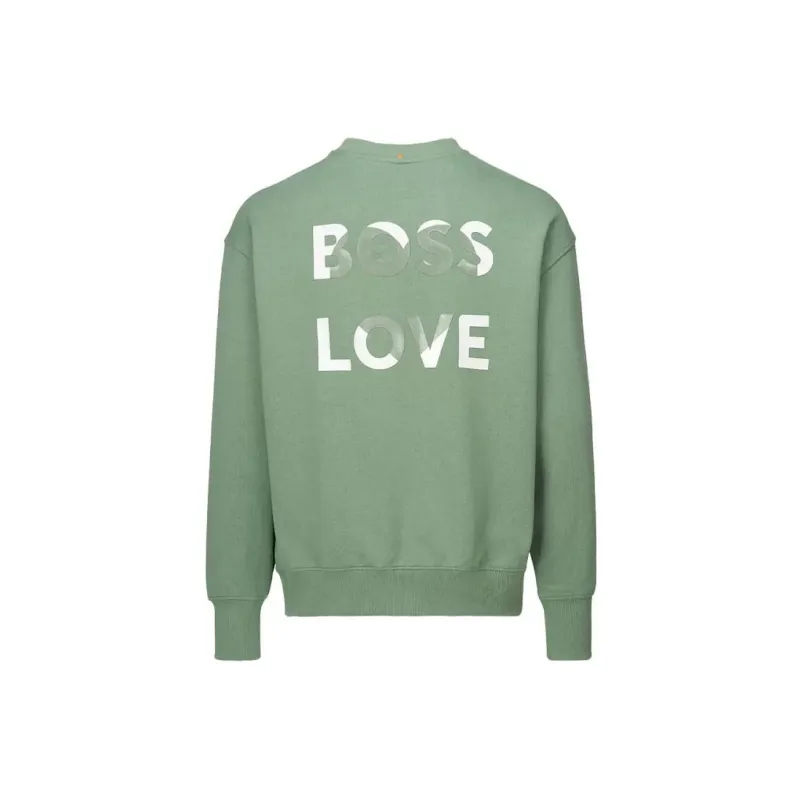 HUGO BOSS Sweatshirt Unisex Light Green-1