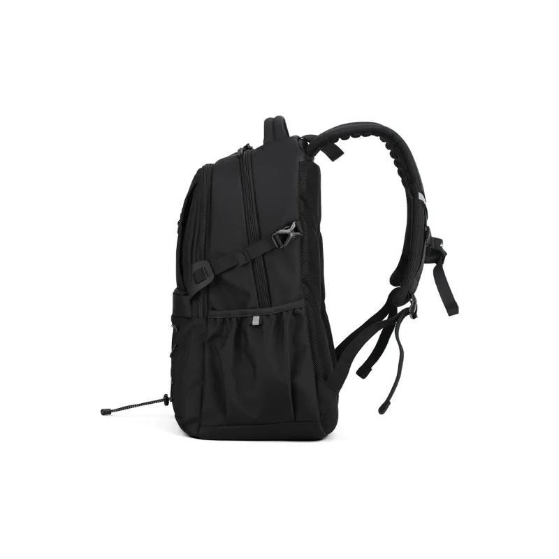 AOKING AK Polyester Backpack Large Size Unisex Light Gray/Black-4