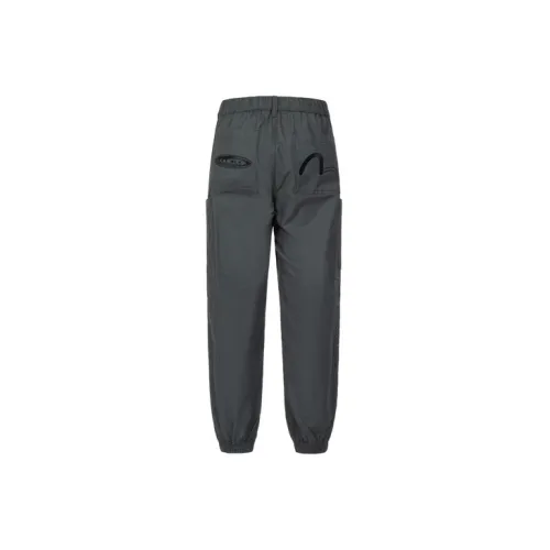 EVISU Cargo Pants Men Dark Gray