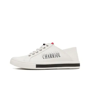 CHARRIOL Stylish Skateboarding Shoes Men's White
