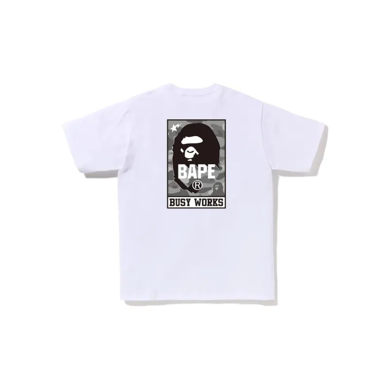 Bape Honeycomb Camo Bape Busy Works Tee-1