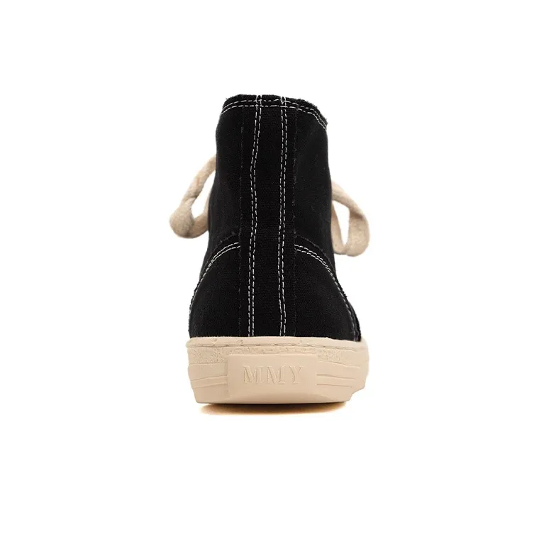 MIHARA YASUHIRO Past Sole Stylish Skateboarding Shoes Unisex Black White-3