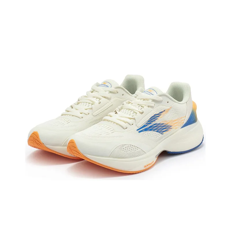 361° Low Top Running Shoes Men's White Blue-2