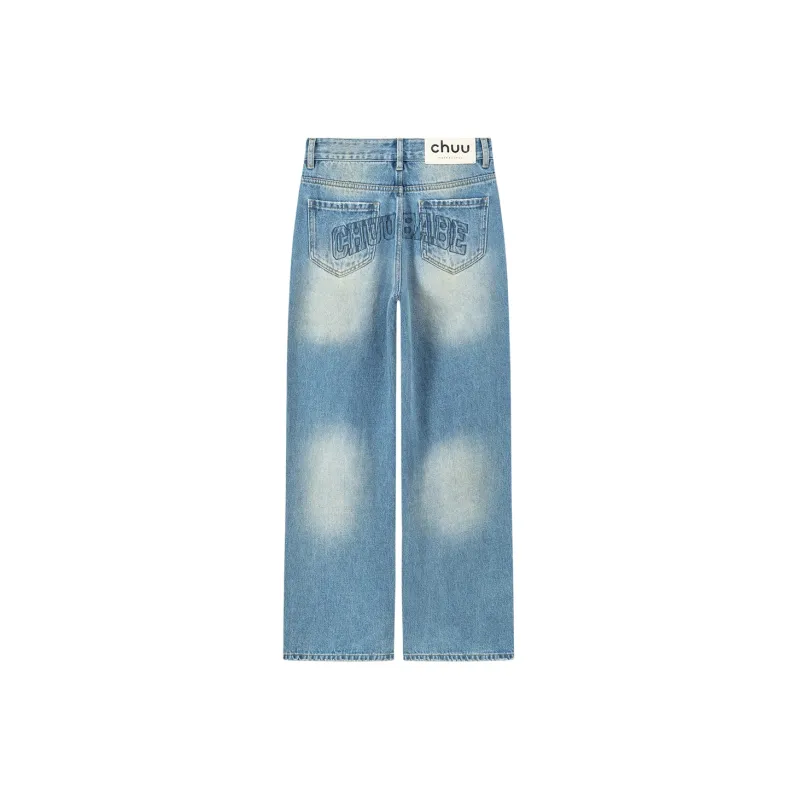 CHUU Jeans Women's Light Denim Blue-1