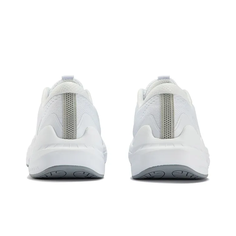 361° Fei Ren Flying Resilience Cool Mist Running Shoes Men's White Gray-3