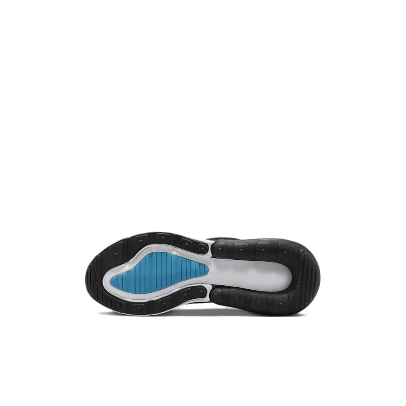 Nike Air Max 270 GS 'Black Blue Lightning'-4