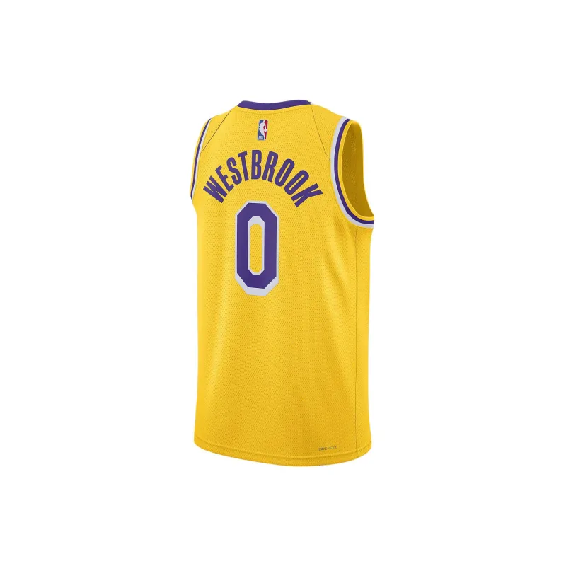 Nike Basketball Jerseys Men Yellow-1