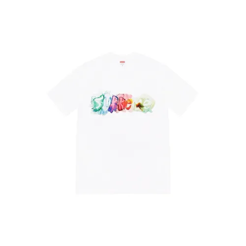 Supreme Watercolor Tee White