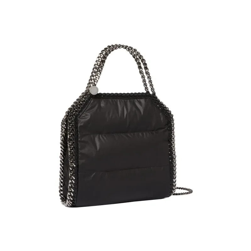 Stella McCartney Falabella Nylon Tote Bag Shopping Bag Shoulder Bag Crossbody Bag Handbag Mini Women's Black-1