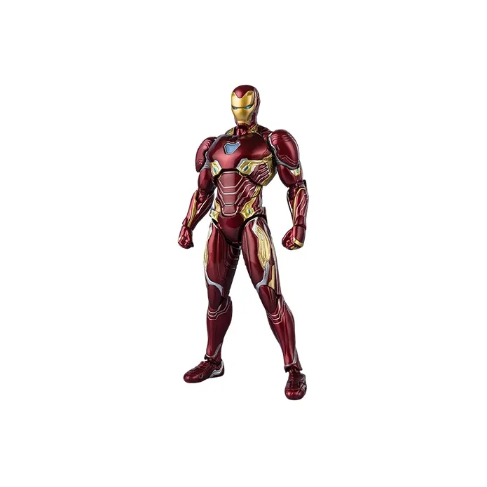 BANDAI Iron Man Mk 50 SHF Avengers Nano Weapon Set 2 Action Figures-1