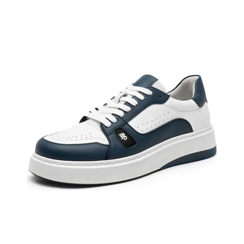 Desai Desai Skateboard Shoes Men's White Blue-1