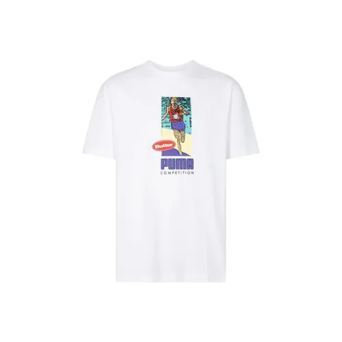 PUMA BUTTER GOODS T-Shirts Men White