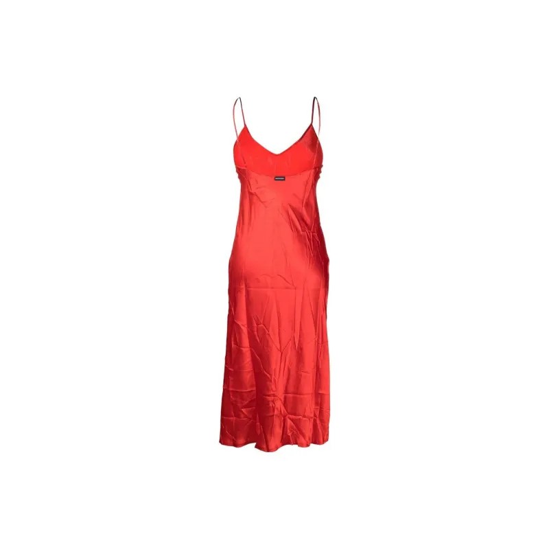 Balenciaga Sleeveless Dresses Women's Red-1