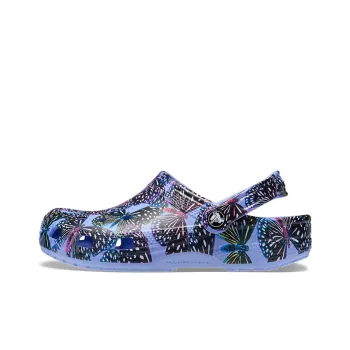 Crocs Classic Butterfly Clog 'Moon Jelly Multi' Women's