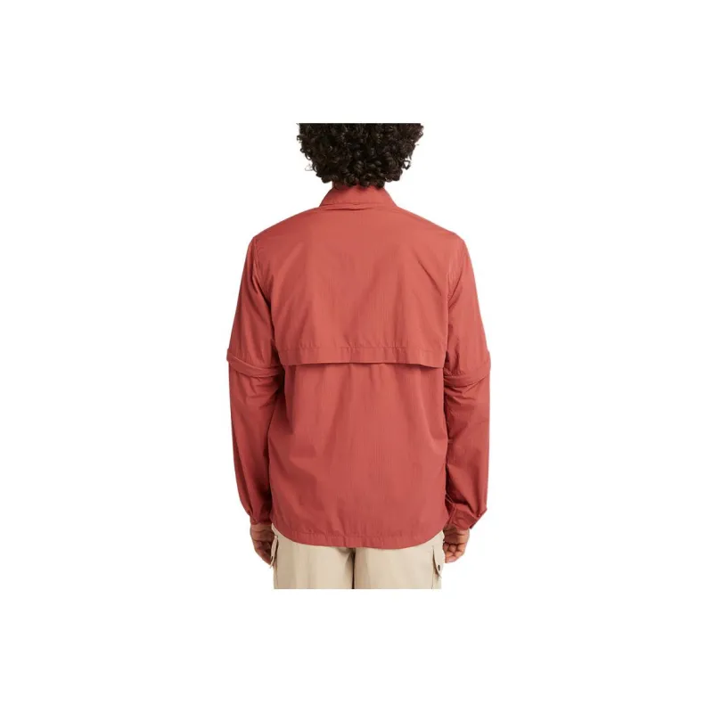 Timberland Shirt Men's Dark Reddish Red-1