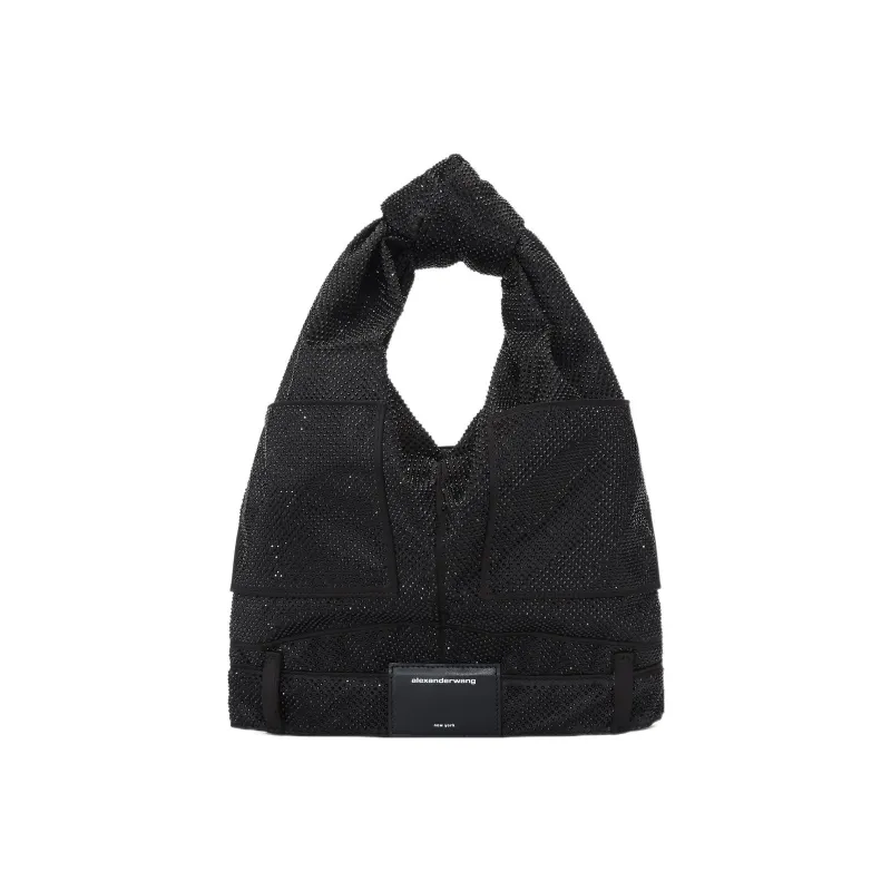 Alexander Wang Logo Patch Button Detailed Tote Bag-2