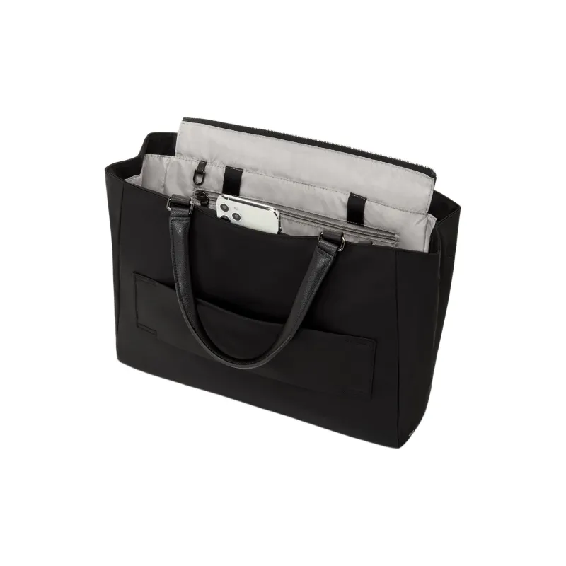 TUMI Nylon Tote Bag, Shopping Bag, Shoulder Bag, Handbag Medium Size Women's Black-2