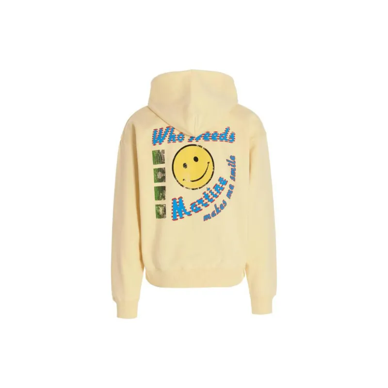 Martine Rose Graphic Printed Drawstring Hoodie-1
