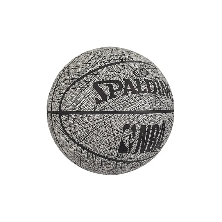 SPALDING Reflective Series PU Basketball Gray Size 7 Training Unisex-2