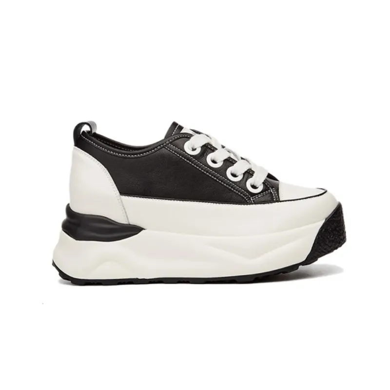 DAPHNE Platform Shoes Women's Black-1