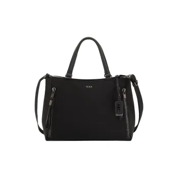 TUMI Nylon Tote Bag, Shopping Bag, Shoulder Bag, Handbag Medium Size Women's Black