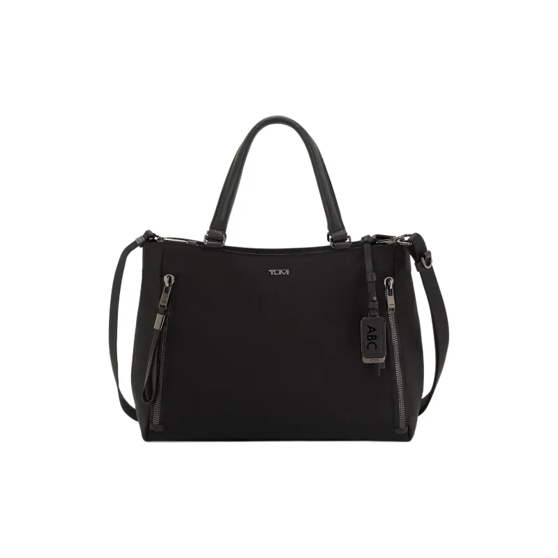 TUMI Nylon Tote Bag, Shopping Bag, Shoulder Bag, Handbag Medium Size Women's Black-0