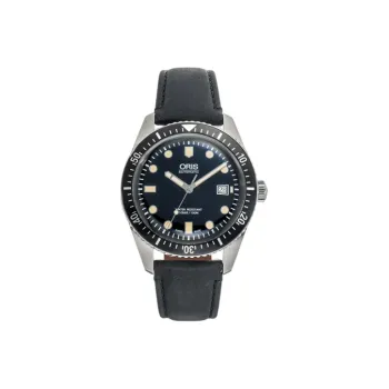 Oris Automatic Mechanical Movement Men's Watches Watch 42mm Blue Dial Steel Case Steel Strap 733.7720.4054M