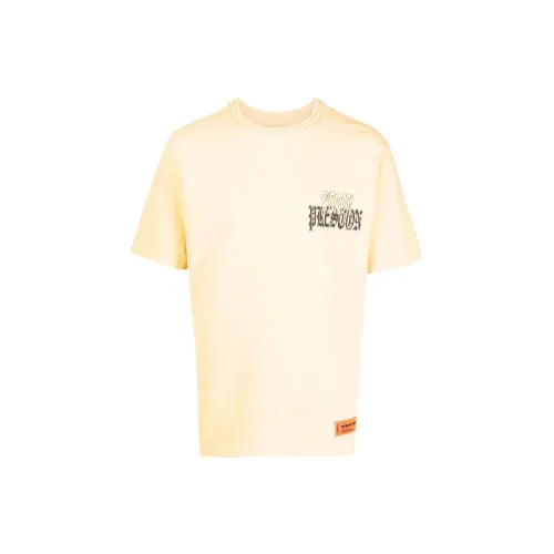 HERON PRESTON T-Shirts Men Yellow