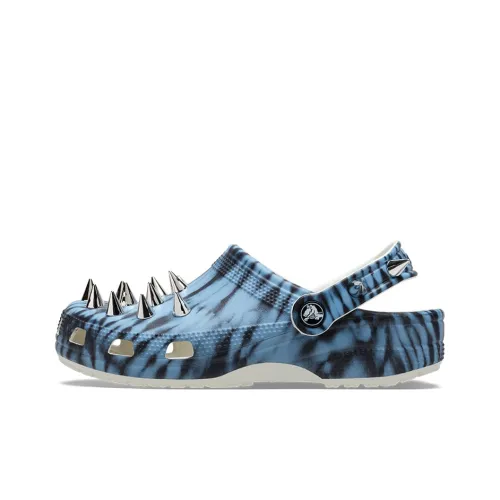 Crocs Classic Rebel Clogs 'Blue White' Women's