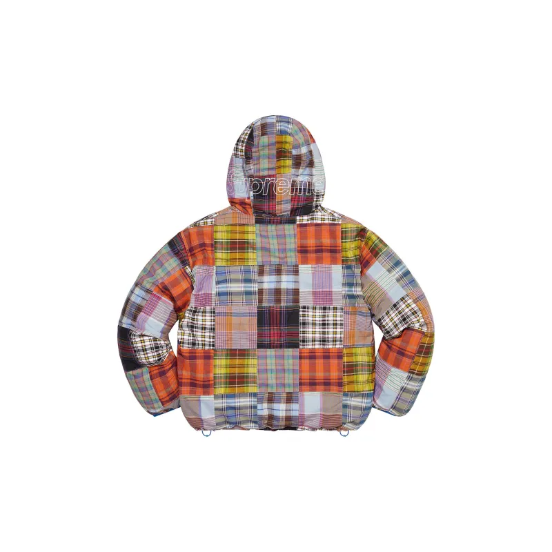 Supreme Madras Reversible Windstopper Puffer Jacket-1
