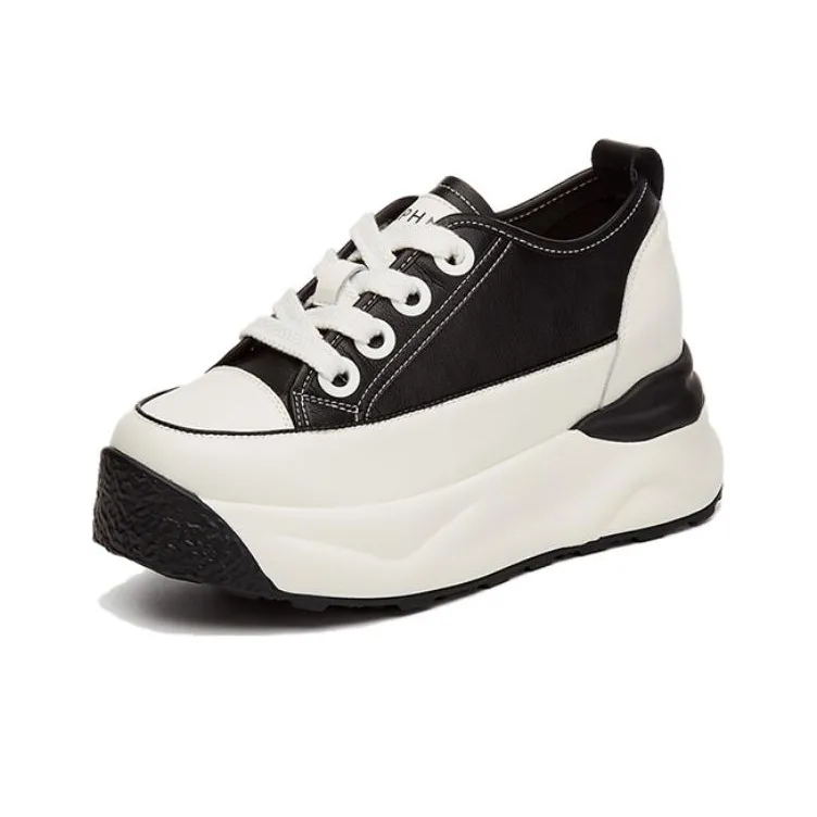 DAPHNE Platform Shoes Women's Black-2