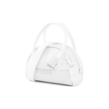 PUMA Polyurethane Shoulder Bag, Crossbody Bag, Handbag Mini Women's White