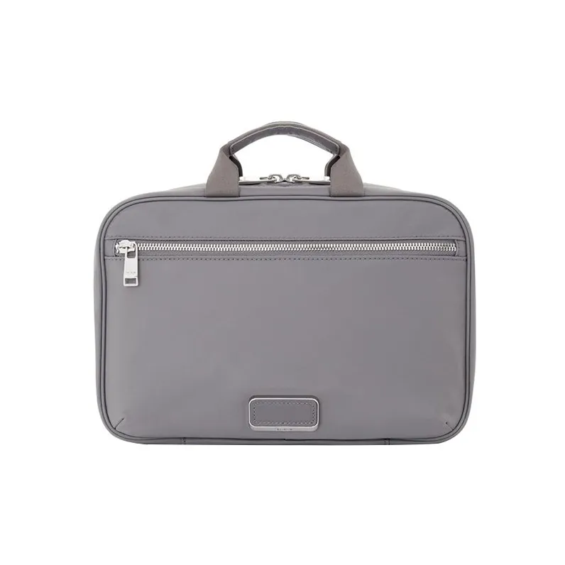 TUMI Voyageur Nylon Makeup Bags Handbags Women's Gray-0