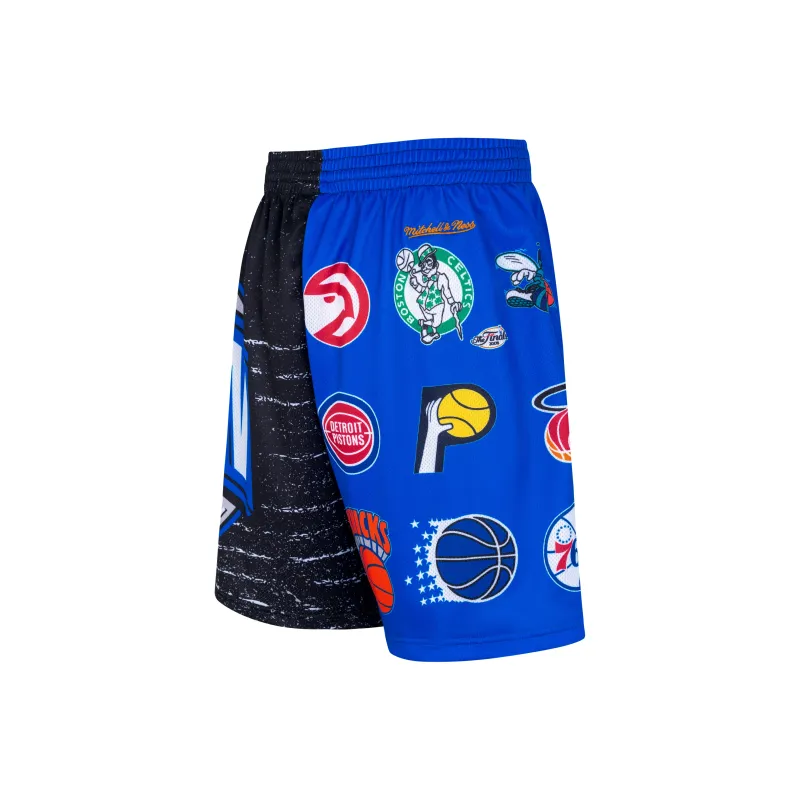 Mitchell & Ness Basketball Shorts Men's Multicolor Blue & Black-2