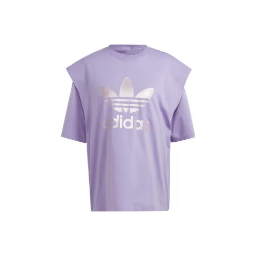 Adidas T-Shirts Women's Purple