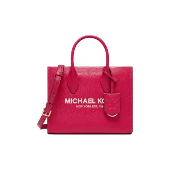 MICHAEL KORS Leather Handbag, Crossbody Bag Trumpets Women's Rose