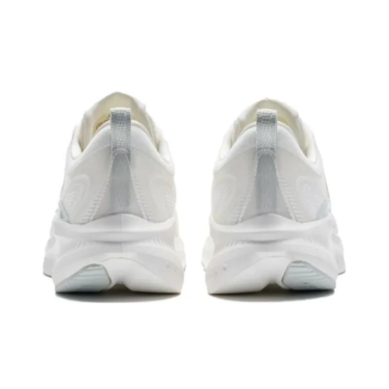 XTEP Qing Feng 6.0 Cushioning Anti Slip And Wear Resistant Low Top Running Shoes Women's Sail White-3