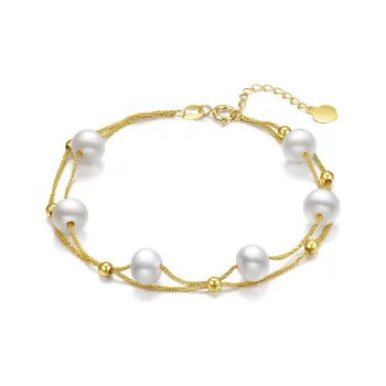 Qing Yi Freshwater Pearl Pearl Bracelets Women's