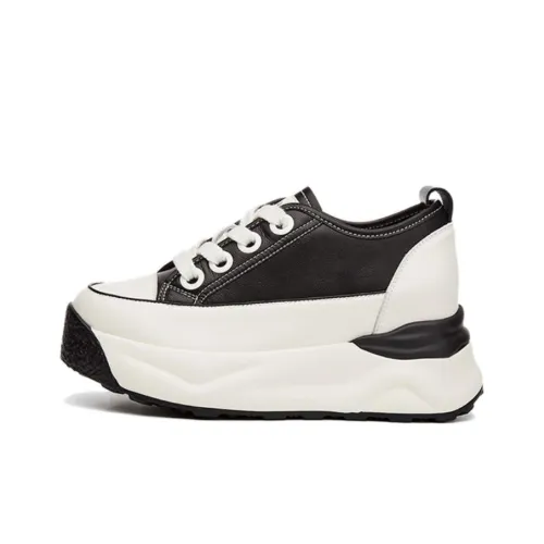 DAPHNE Platform Shoes Women's Black