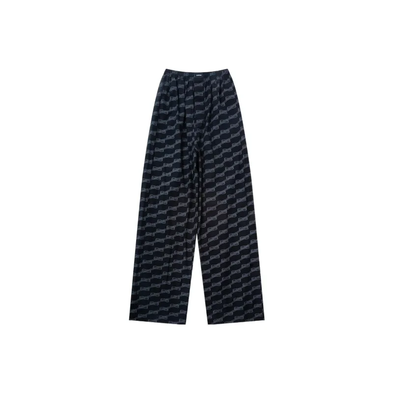 Balenciaga Bb Monogram Pajama Pants-1