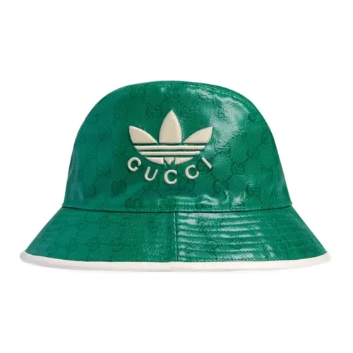 GUCCI X ADIDAS Bucket Hats Men Green