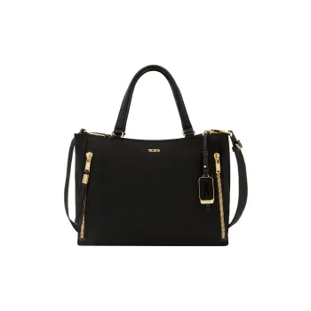 TUMI Nylon Tote Bag, Shopping Bag, Shoulder Bag, Handbag Medium Size Women's Black