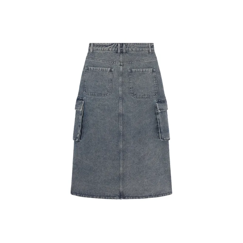EPTISON WOMAN Denim Long Skirts Women's-1