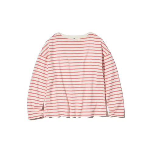 UNIQLO T-Shirts Women's Peach Pink